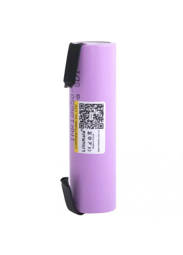 Акумулятор високострумовий Li-ion 18650 3000mAh 3,7V (INR18650-30Q) 20A Бузковий LiitoKala (335835084)