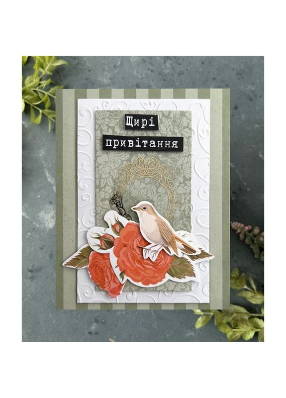 Набір для створення вітальних листівок "Трояндові мрії" FDGCK-042, 6 шт Fabrika Decoru (364551208)