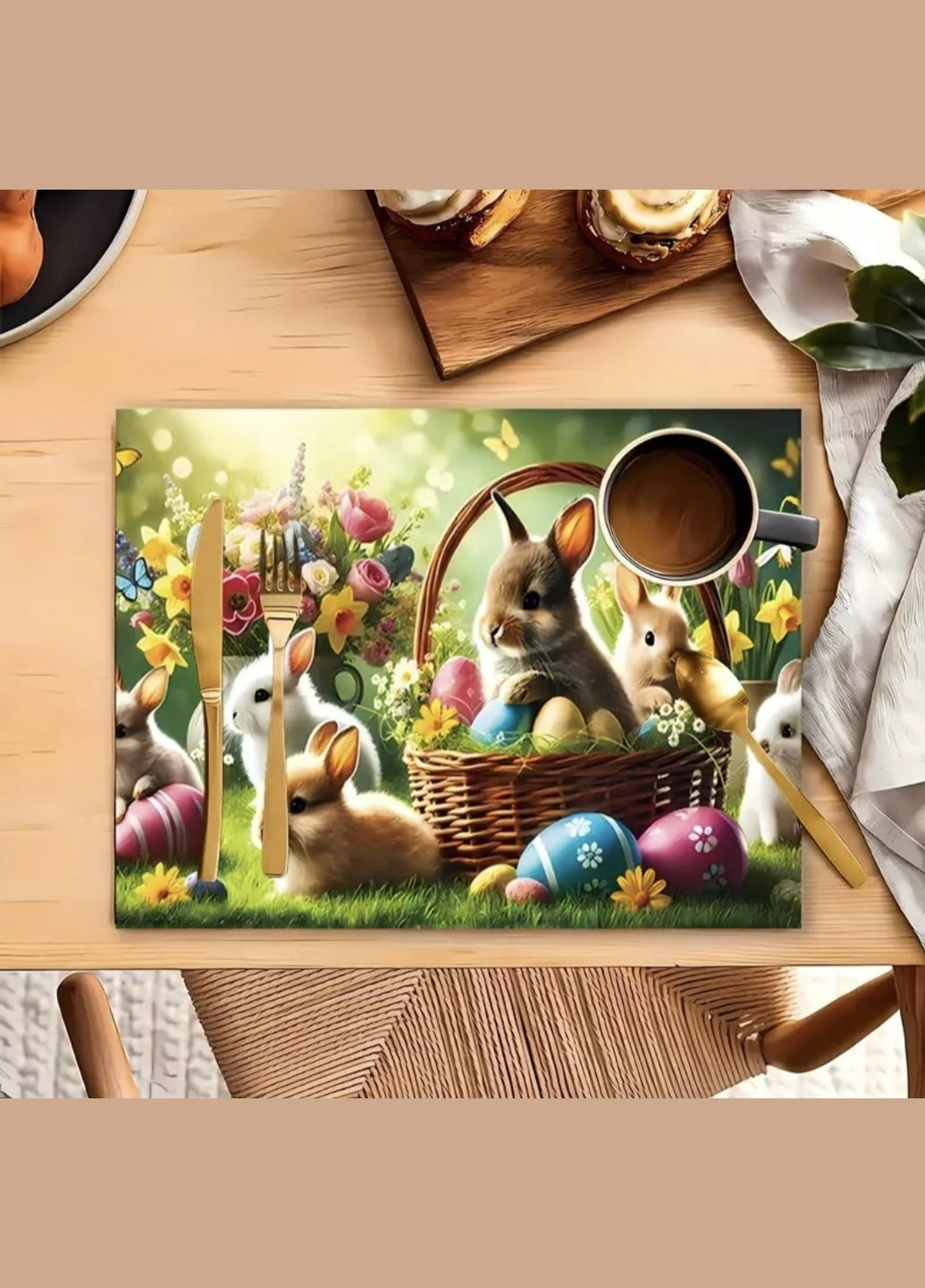 Великодня підставка для посуду 4 шт China (345750974)