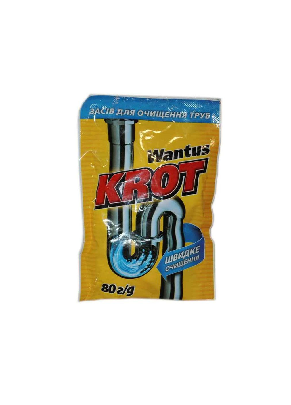 Средство дочистки труб 80 гр. сух. ТМ КРОТ Oniks (304262628)