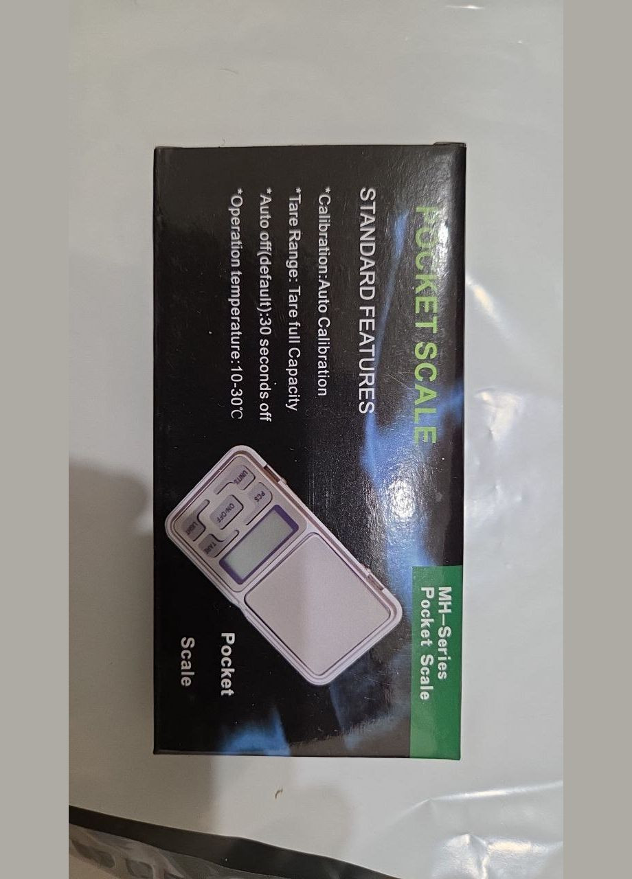 Весы ювелирные электронные Pocket Scale MH-Series мини карманные на на 500 г (0.01 г) Led (333034951)