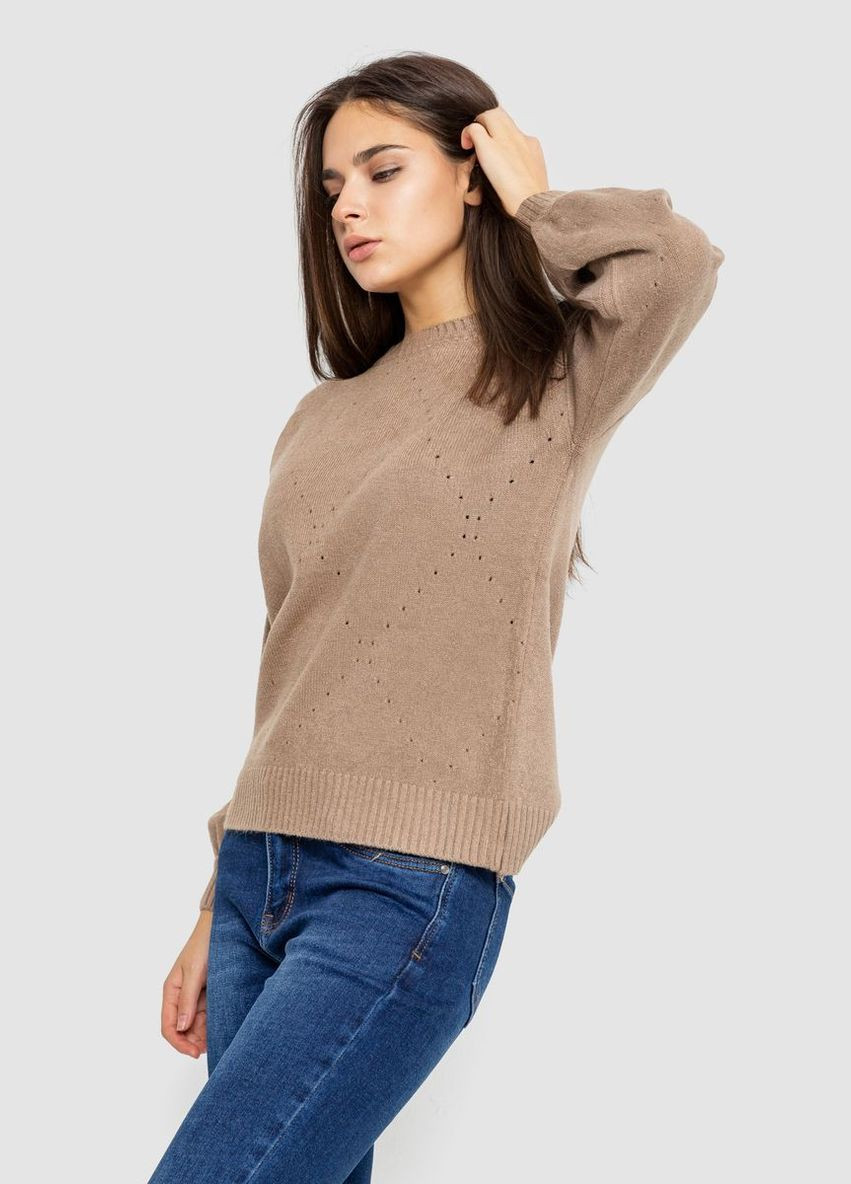 Светр жіночий, колір молочний, 244R2026-8 Ager (315789479)