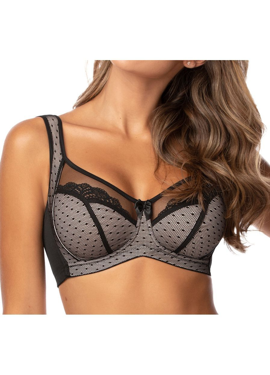 Чёрно-белого женский бюстгалтер Orhideja без косточек
