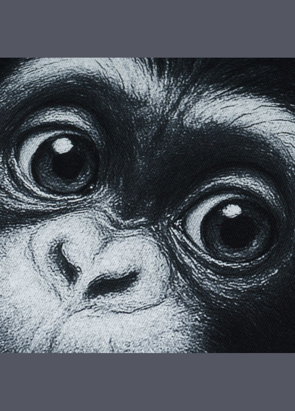 Футболка с рисунком Обезьяна Combat Black P1G (340051505)