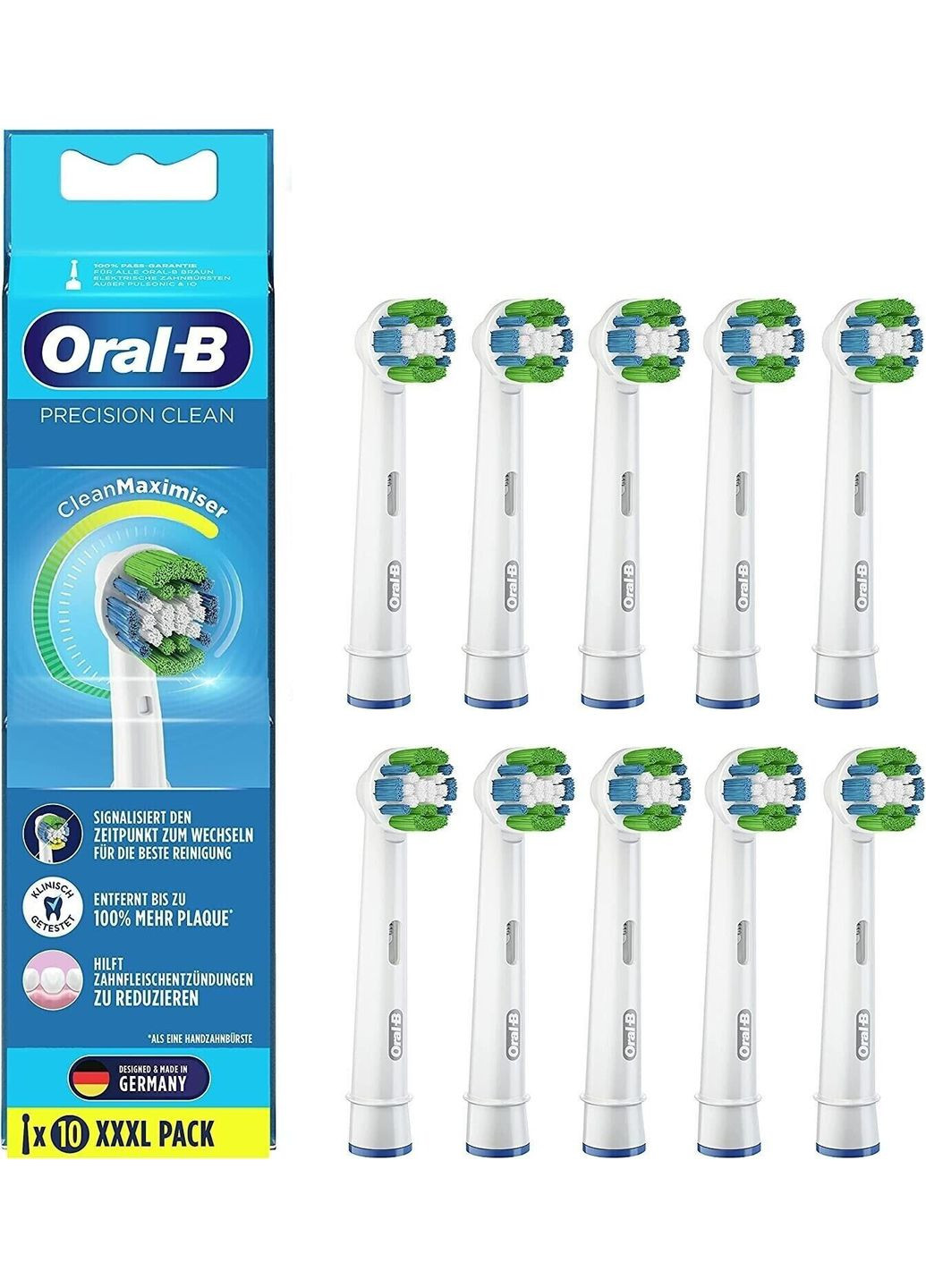 Насадки для електричних зубних щіток OralB Precision Clean Cleanmaximiser (10 шт) Oral-B (280265729)