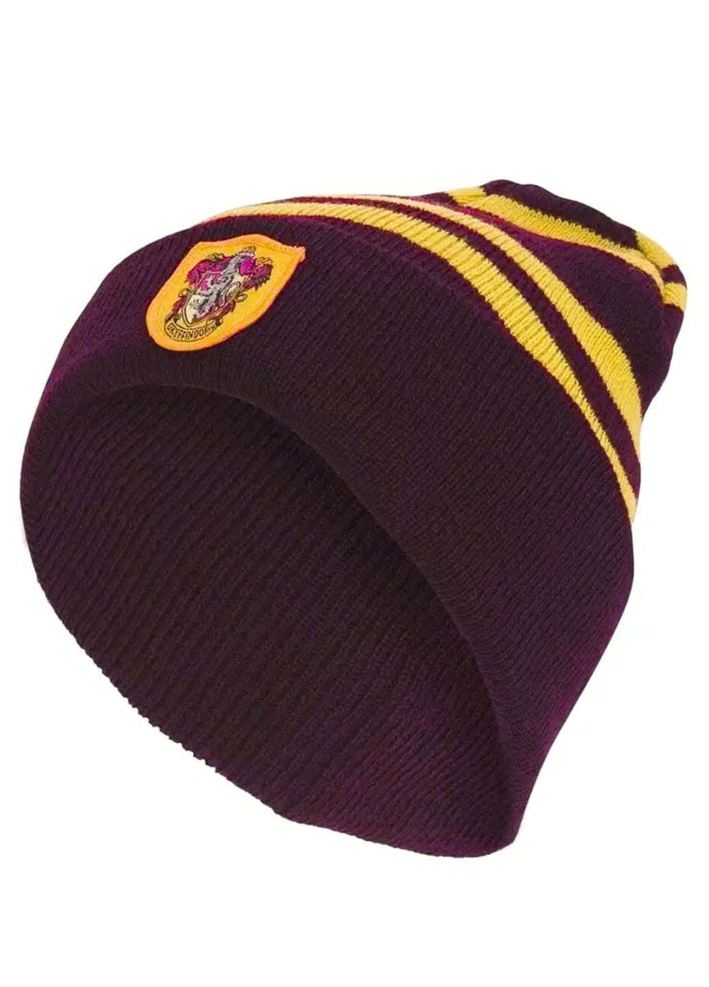 Детская вязаная шапка-бини с гербом факультета Гриффиндор My Kigu (363838743)