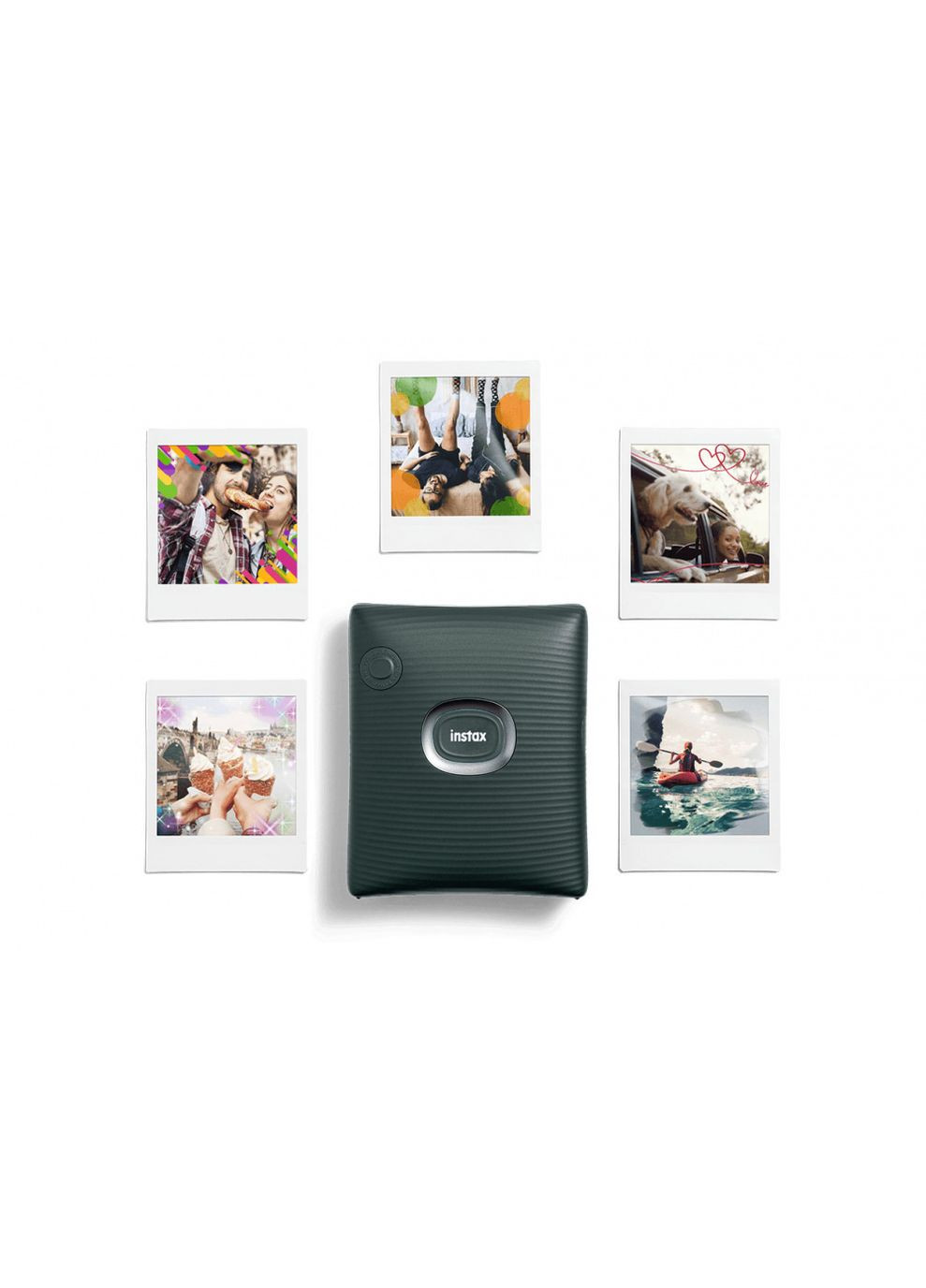 Фотопринтер INSTAX SQ Link Green Fujifilm (322245302)