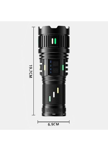 Фонарь с функцией power bank, индикацией заряда, CB-G401Y-30W (47160-401_791) XPRO (393252177)