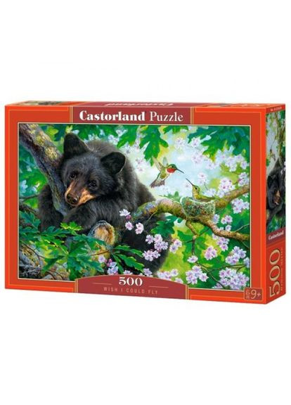 Пазлы "Мишка на ветке", 500 элем. Castorland (369144910)