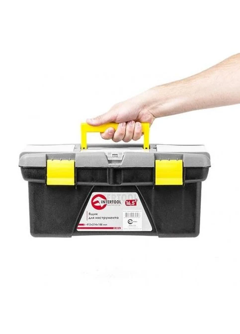 Ящик для инструмента 16.5" 412*214*188 мм BX-0316 Intertool (402274669)