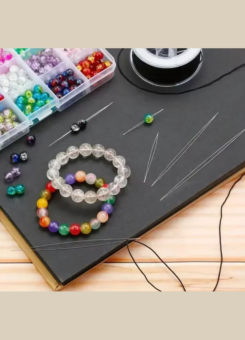 Голка роздвоєна для бісероплетіння, 10 см, 5 шт No Brand (340486002)