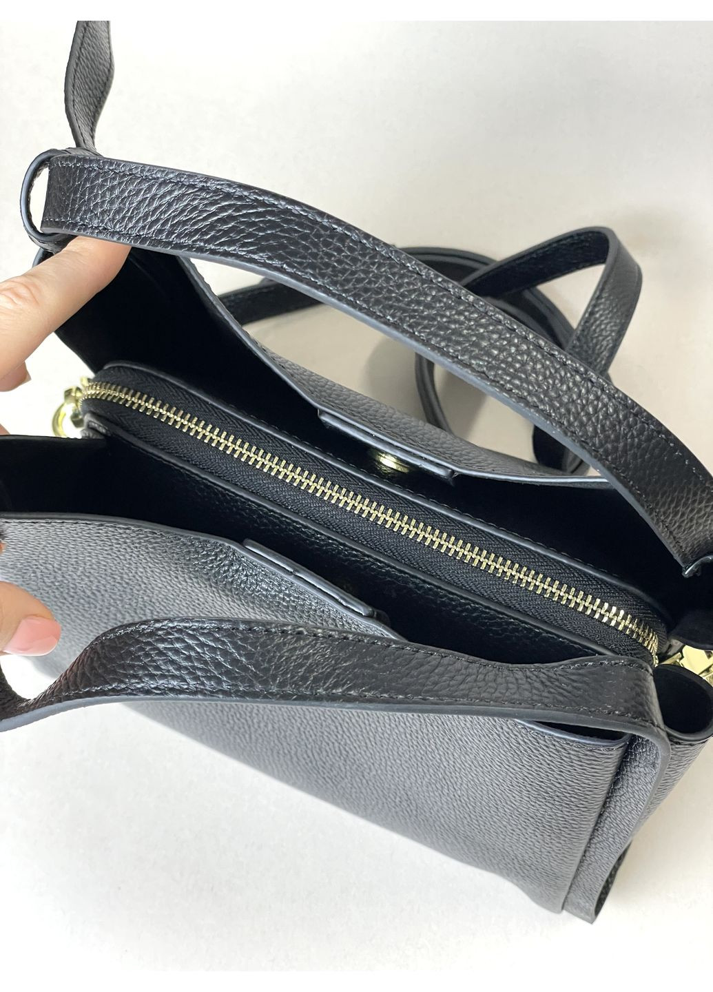 Женская сумка из натуральной кожи • шопер / классическая / кроссбоди / сумка через плечо, повседневная Genuine Leather Кросбоді (361376967)