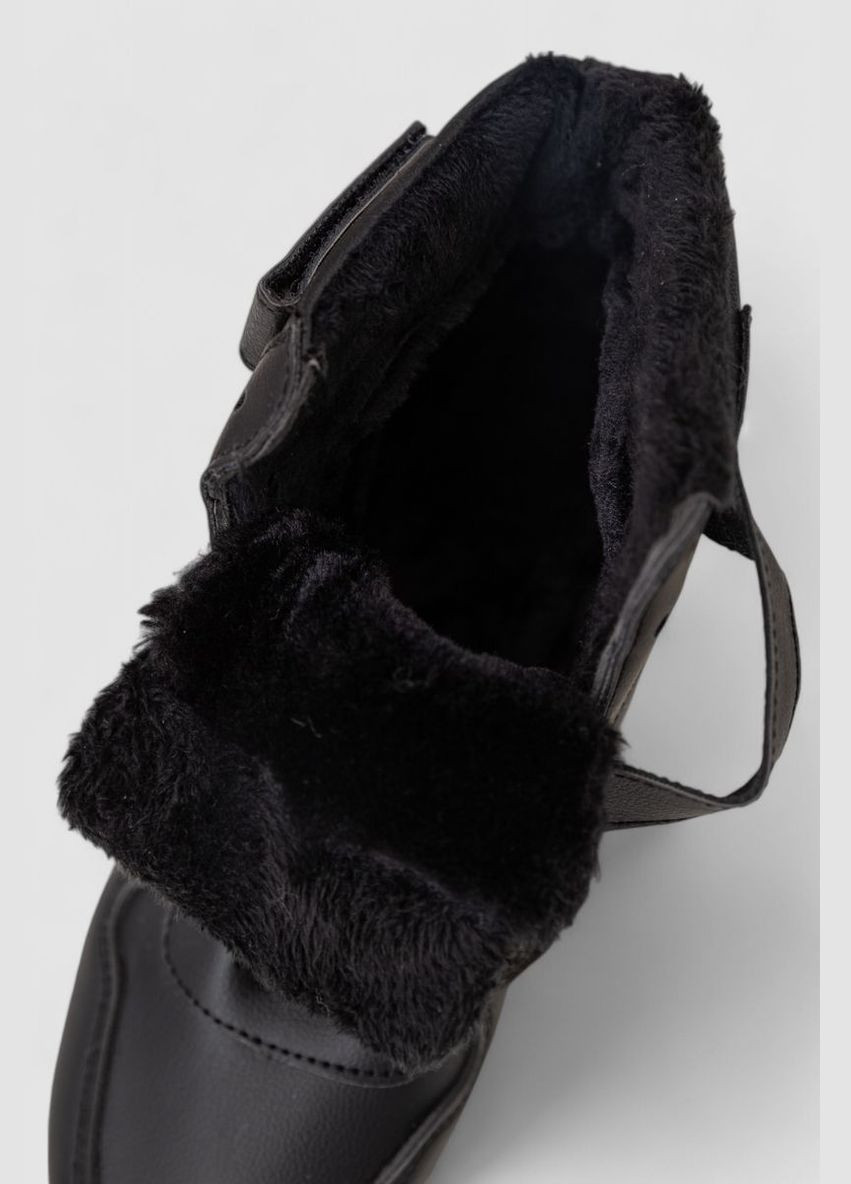 Кроссовки женские зимние на меху, 248RAM04 Ager чёрно-белые зима (360858645)