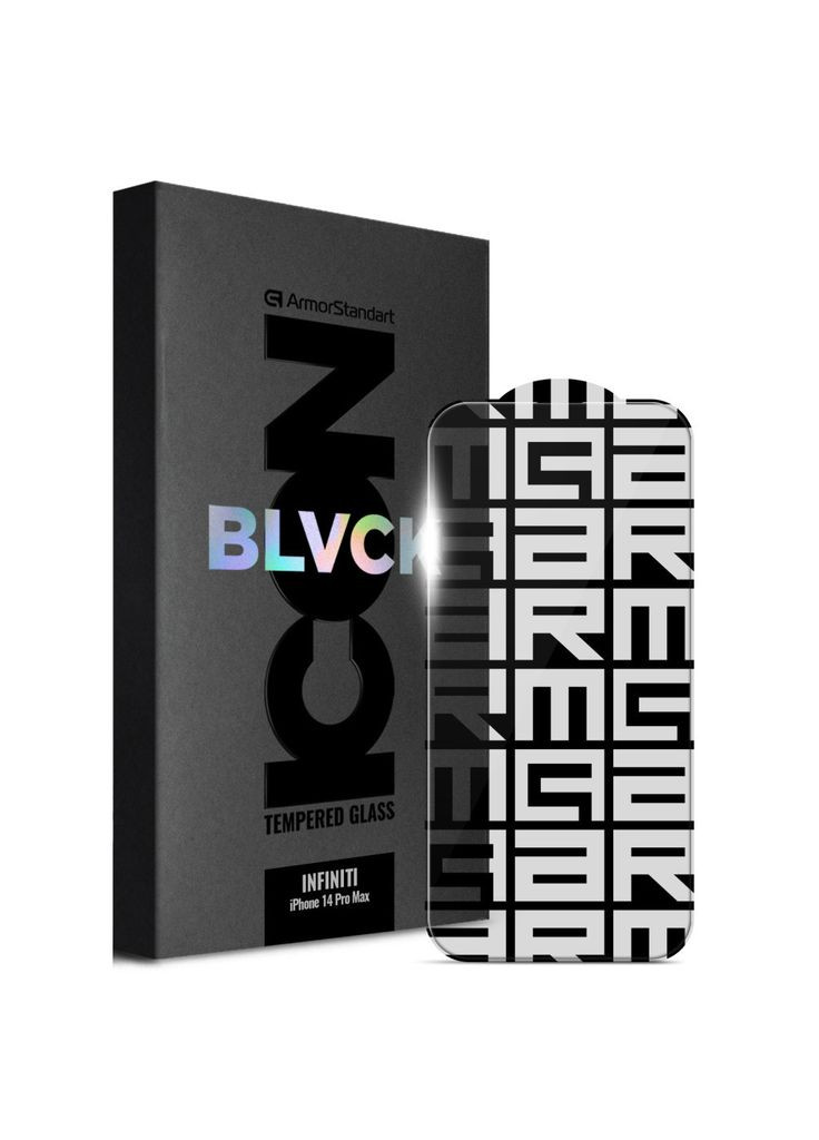 Стекло защитное (m353512) ArmorStandart Infinity Black Icon 2.75D Apple iPhone 14 Pro Max (367066391)