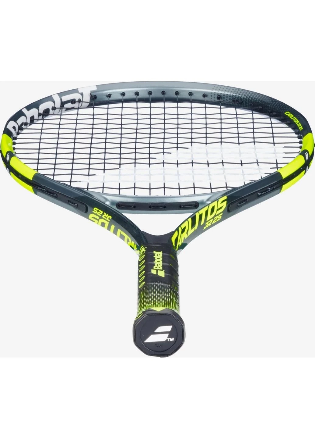 Ракетка для тенісу дитяча темно-сіро-лаймова 140524-100 Babolat CARLITOS JR 25 CV (401821861)
