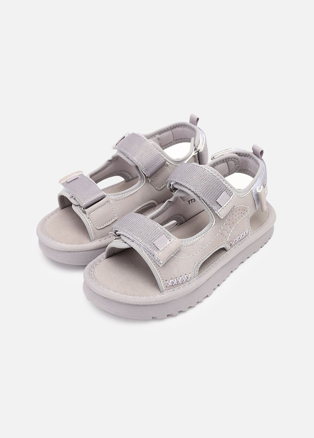 Сиреневые босоножки для девочки цвет сиреневый цб-00268872 Yuki