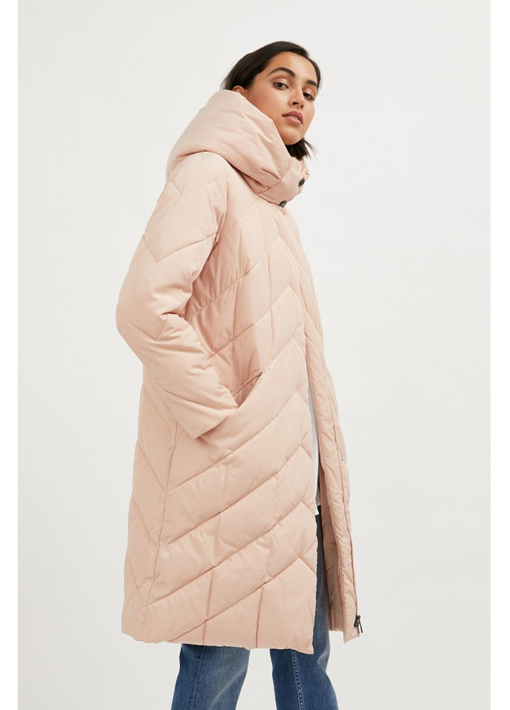 Бежева зимня куртка a20-11006-718 Finn Flare