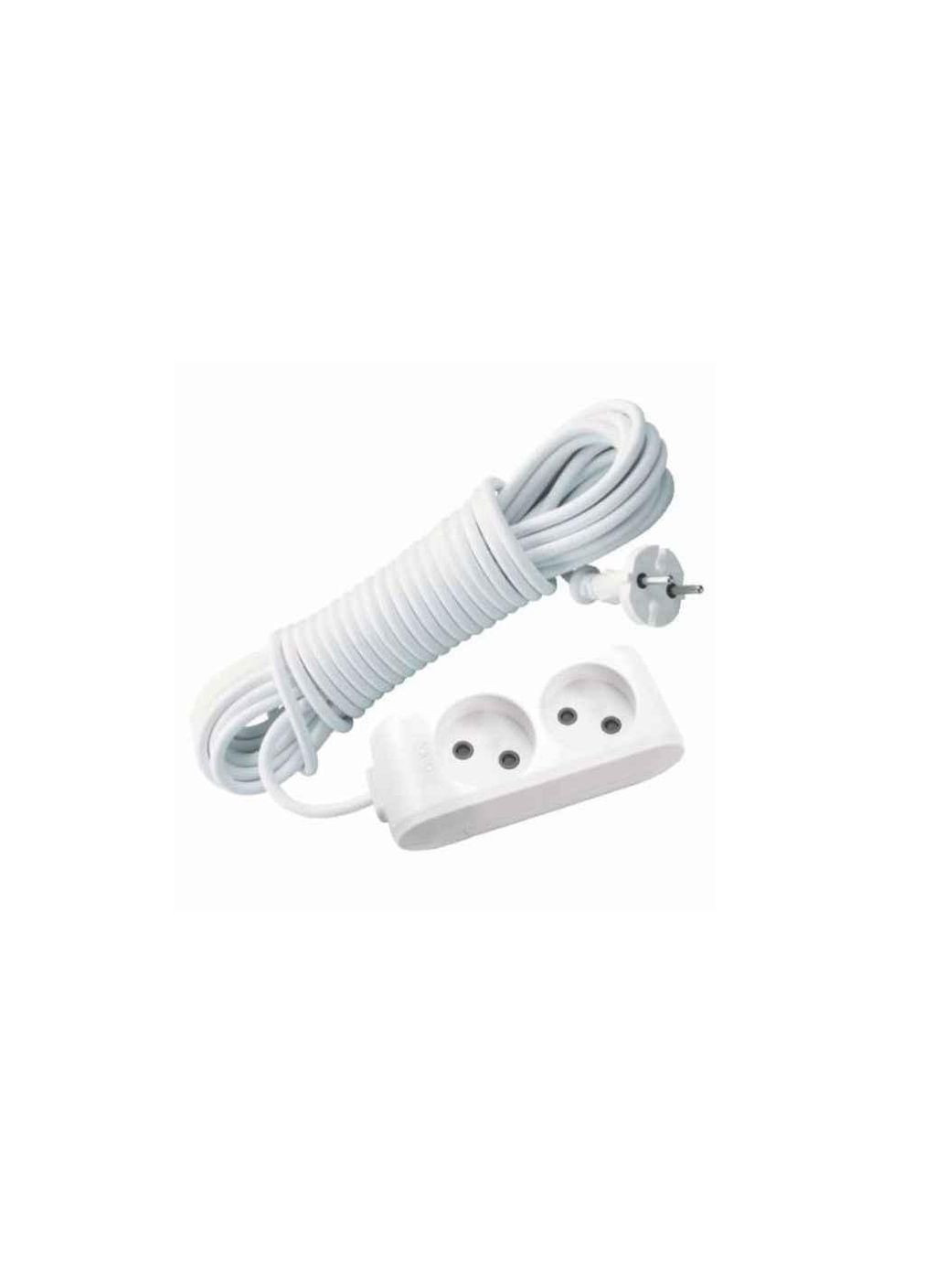 Подовжувач 10м 2 гн б/з ПВС 2х0,75 ТМ Sokol (304993141)