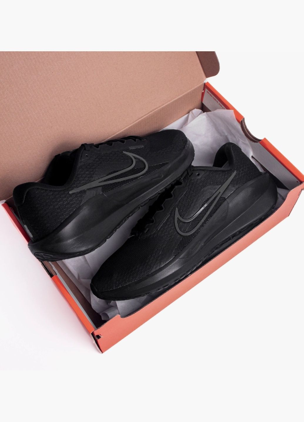 Черные кроссовки мужские downshifter 13 road running shoes black fd6454-003 Nike