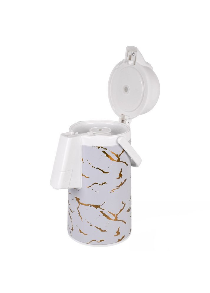 Термос с насосом из нержавеющей стали 3 л для горячих напитков White Stenson (365291134)