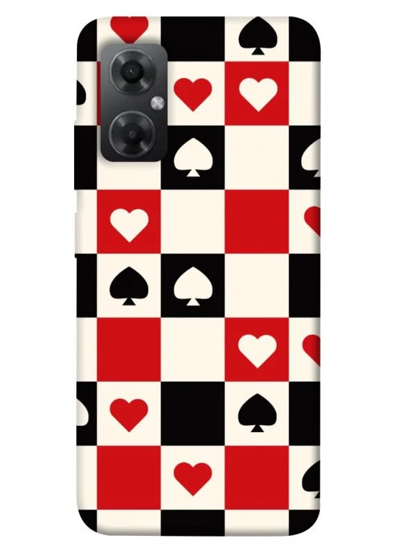 Чохол з принтом для Xiaomi Redmi Note 11R / для Ксяомі, сяомі, ксіомі редмі ноте 11р Card Grid No Brand (338608749)