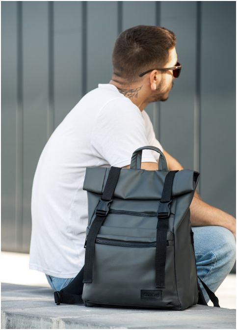 Мужской рюкзак ролл RollTop LTT белый (R-24238009m-VS) Sambag (302450201)