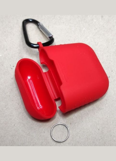 Чехлы для - "№14", с карабином, силиконовые Foxconn AirPods (338833057)