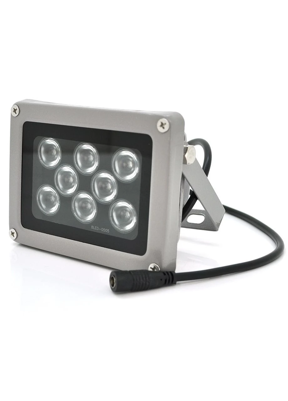 Инфракрасный прожектор ИК GYIR006 на 6 диодов, 12V, 18W, до 70м, угол обзора 90° Voltronic (391076509)