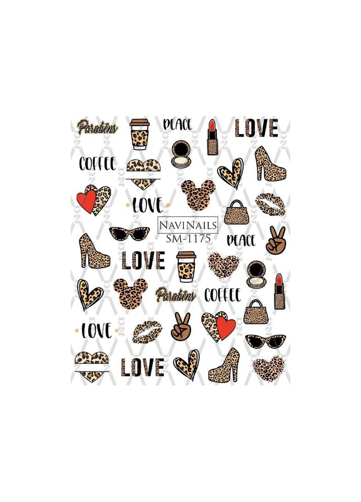 Наклейка для ногтей SM 1175 NaviNails (357212339)