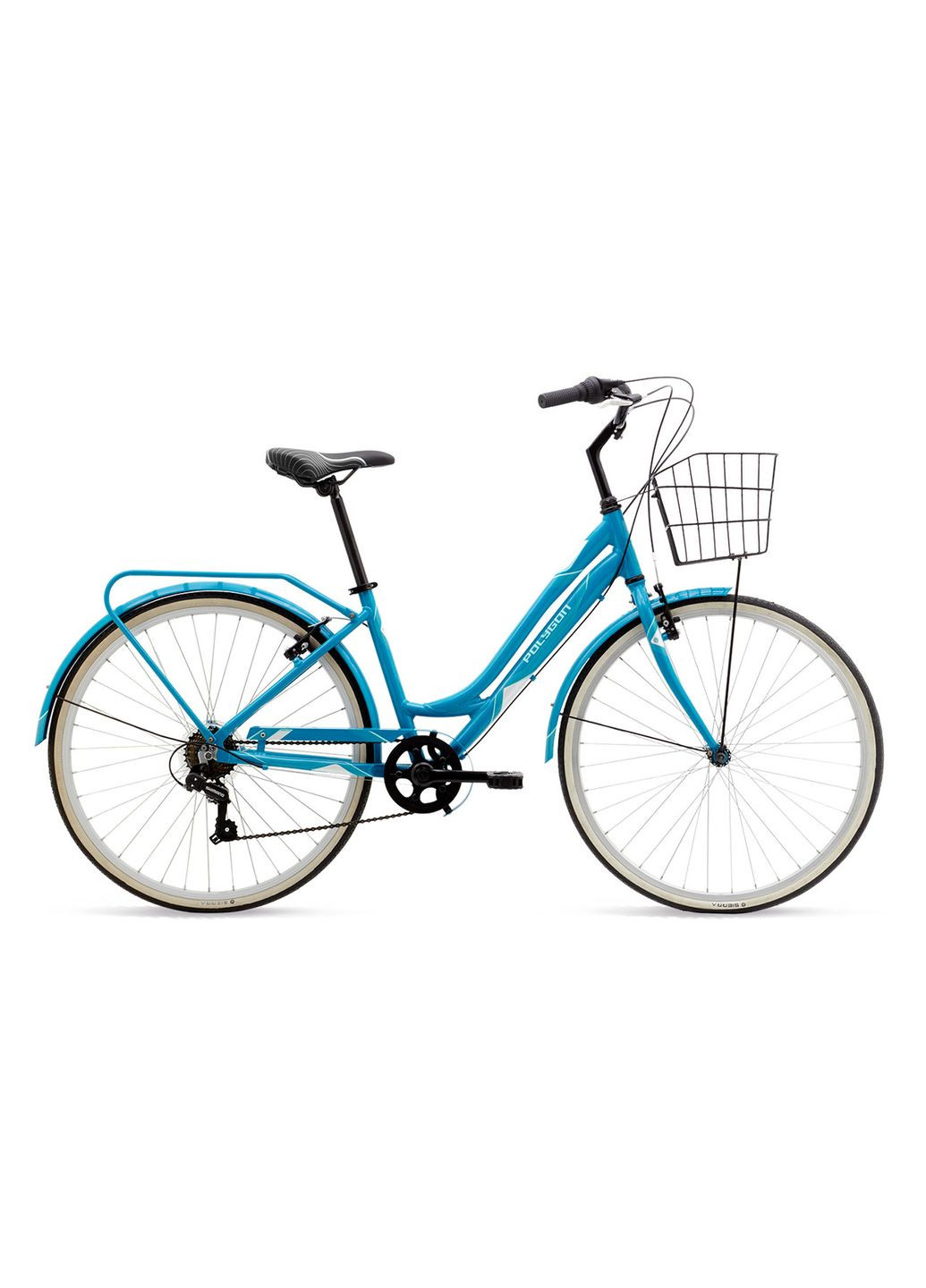 Велосипед 26" SIERRA LITE (2018) 2018 голубой Polygon (394685885)