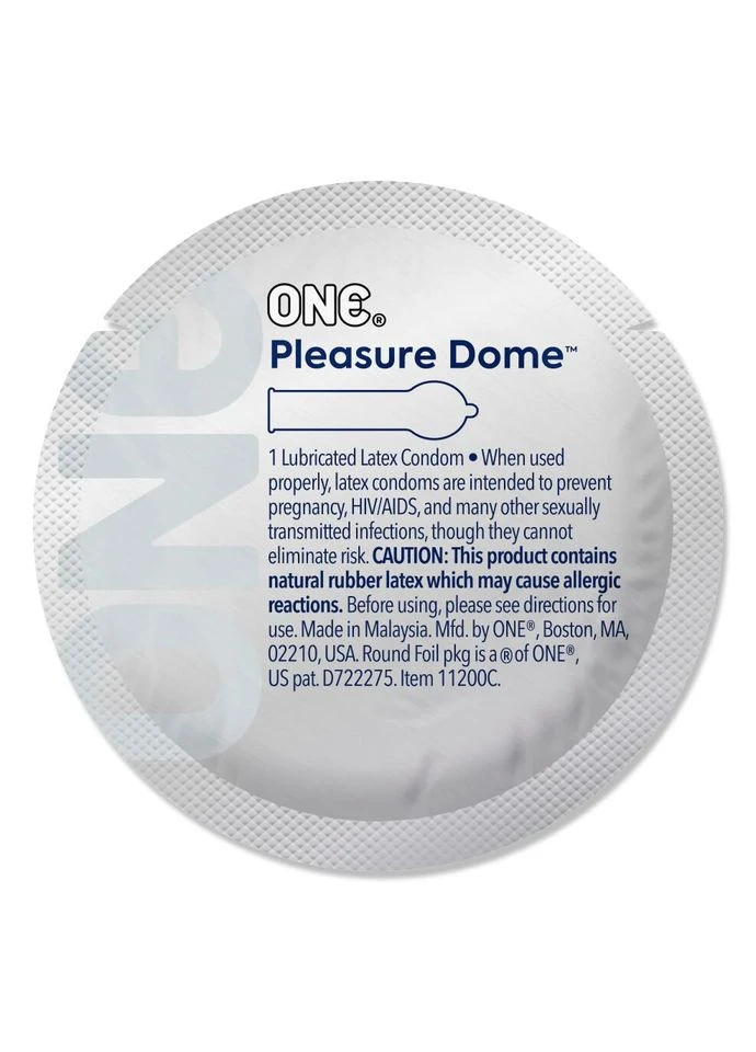 Pleasure Dome, 1 шт, гладенький, з розширеною головкою One (339867499)