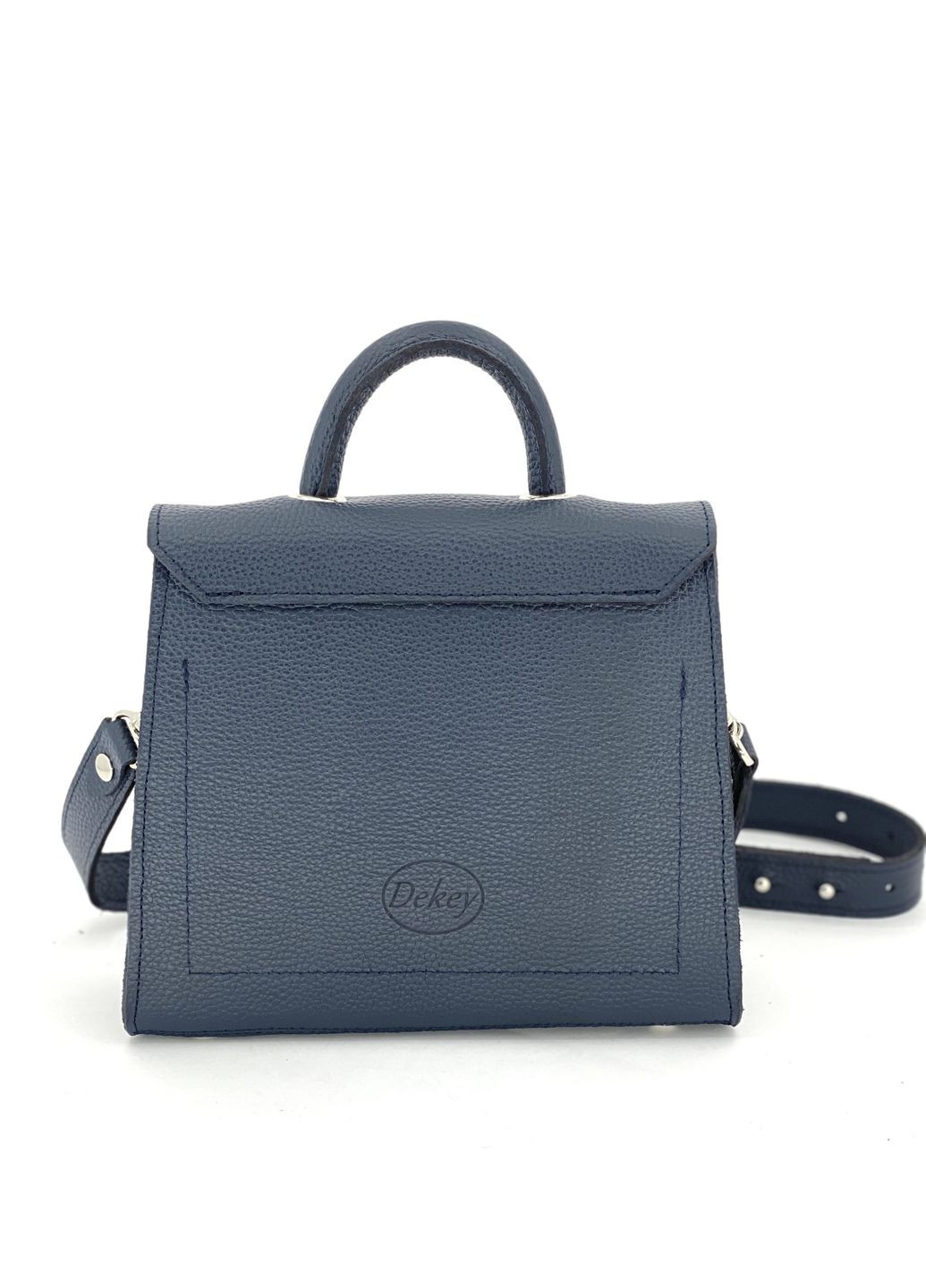 Женская кожаная сумка Баланс Синий Dekey (332055236)