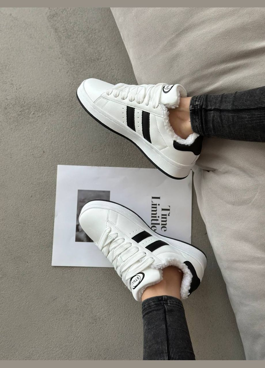 Кроссовки Vakko чёрно-белые зима (315697632)