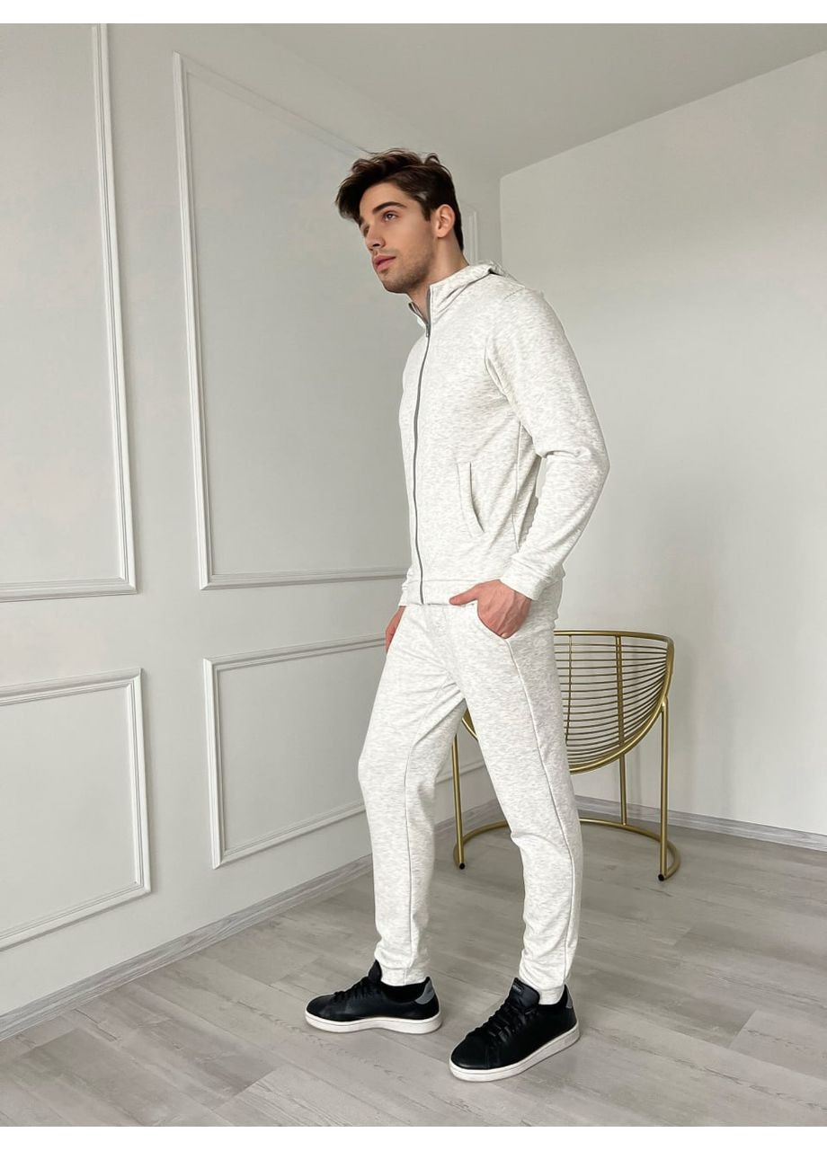 Чоловічий костюм на хутрі з трикотажу — теплий і стильний (Заміри в описі) DK/DL Мода без кордонів (367254964)