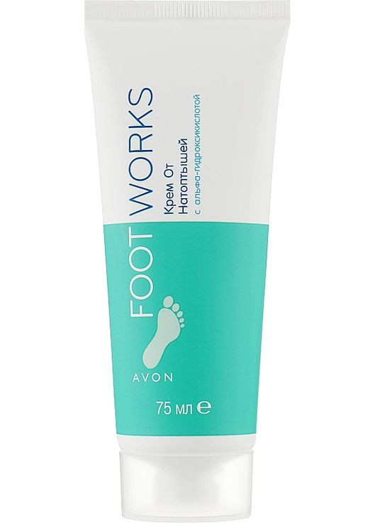 Крем від натоптнів з альфа-гідроксикислотою Foot Works Intensive Callus & Corn Cream 75ml (965072-34911) Avon (368663035)