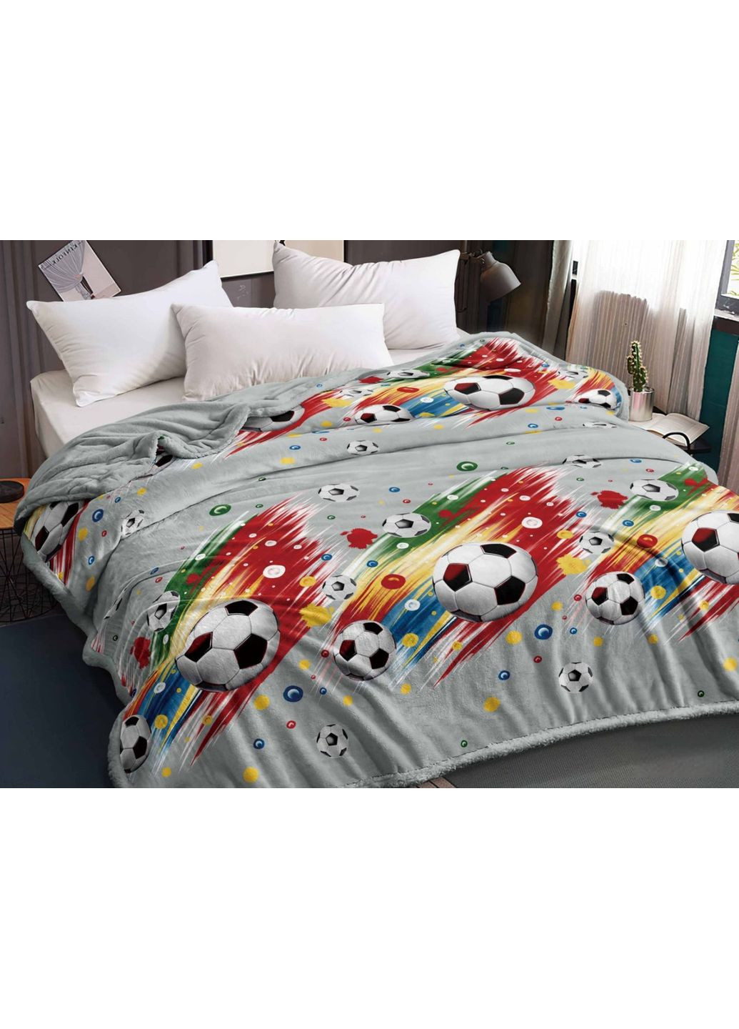 Плед Sofia Велсофт — СПЛ-153 мікрофібра 150x210 Софія (361080312)