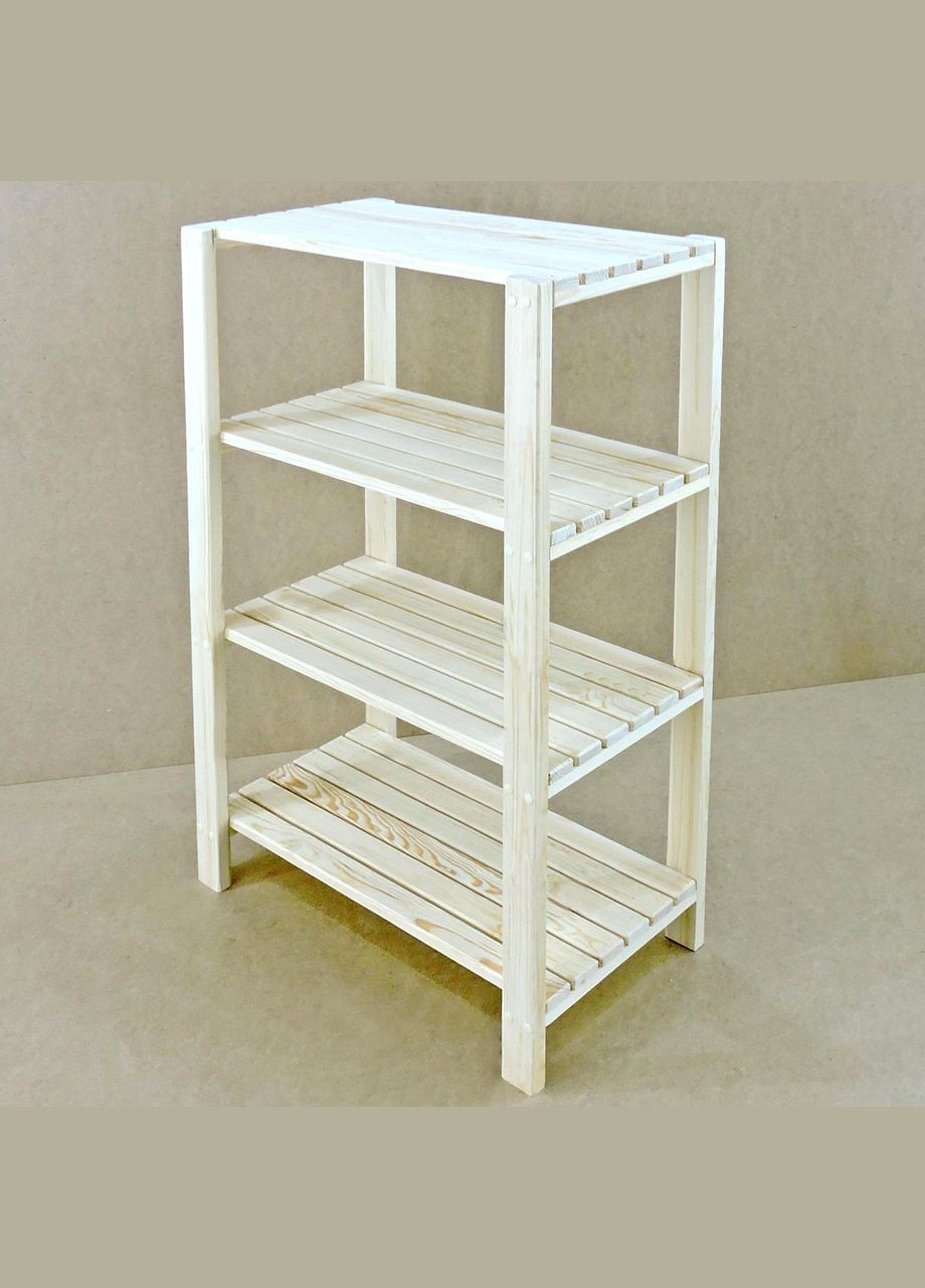 Стелаж кухонний з дерева Дженіва бланже (СТА-003701) No Brand (327869353)