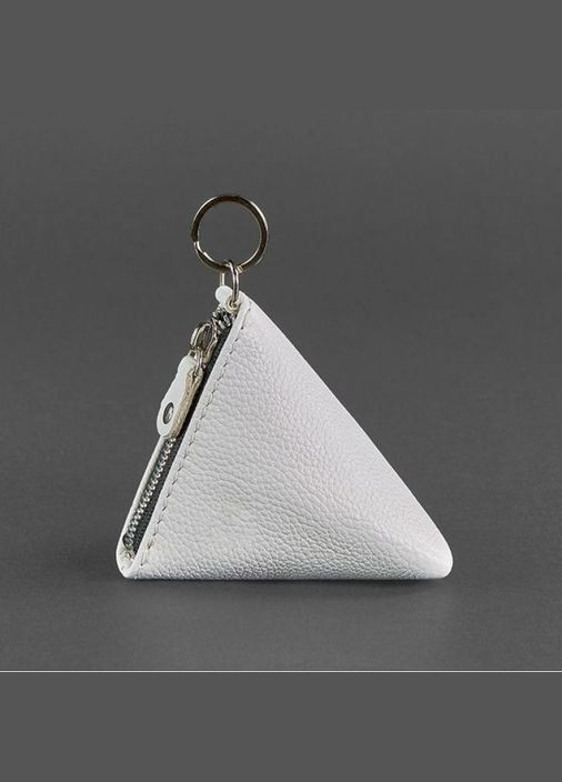 Женская кожаная монетница 2.0 Пирамида белая (A-026498) BlankNote (341307548)