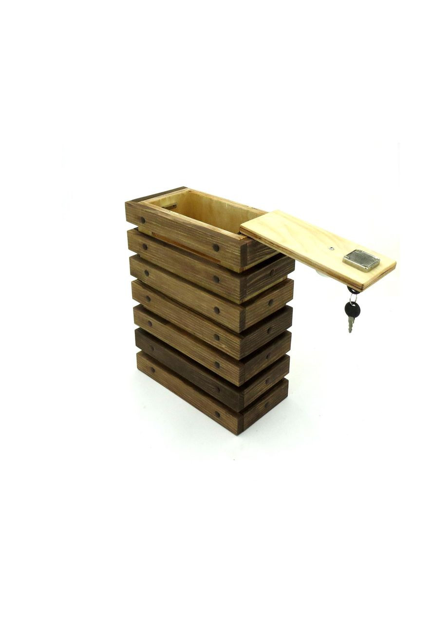 Поштова скринька з дерева Нева мокко (ПЧТ-001011) No Brand (328960698)