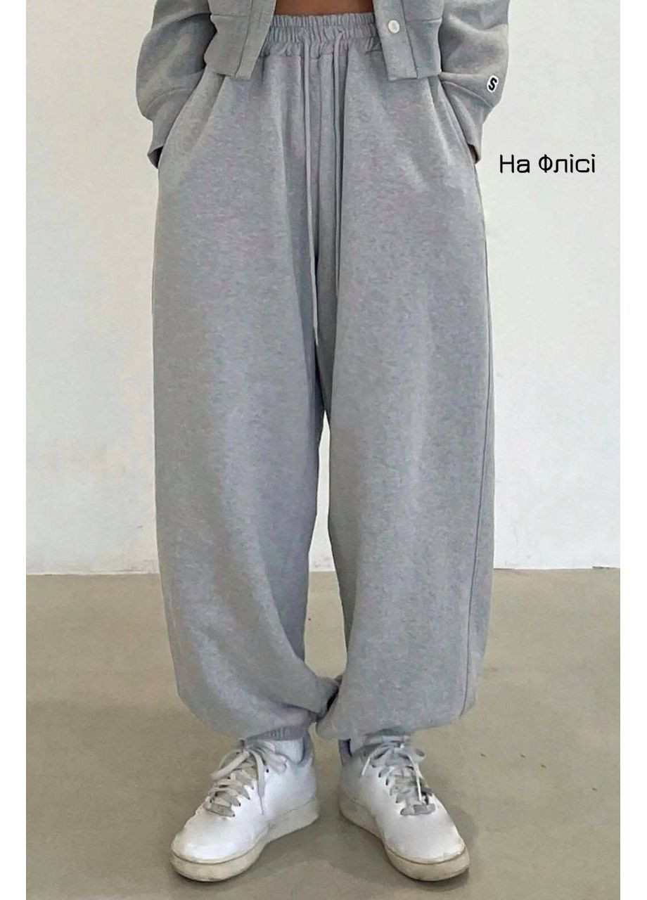 Женские спортивные штаны на флисе No Brand (366226493)