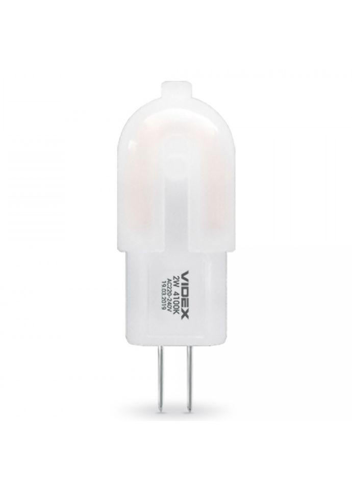 Светодиодная лампа G4e 2W G4 4100K (VLG4e-02224) Videx (282312958)