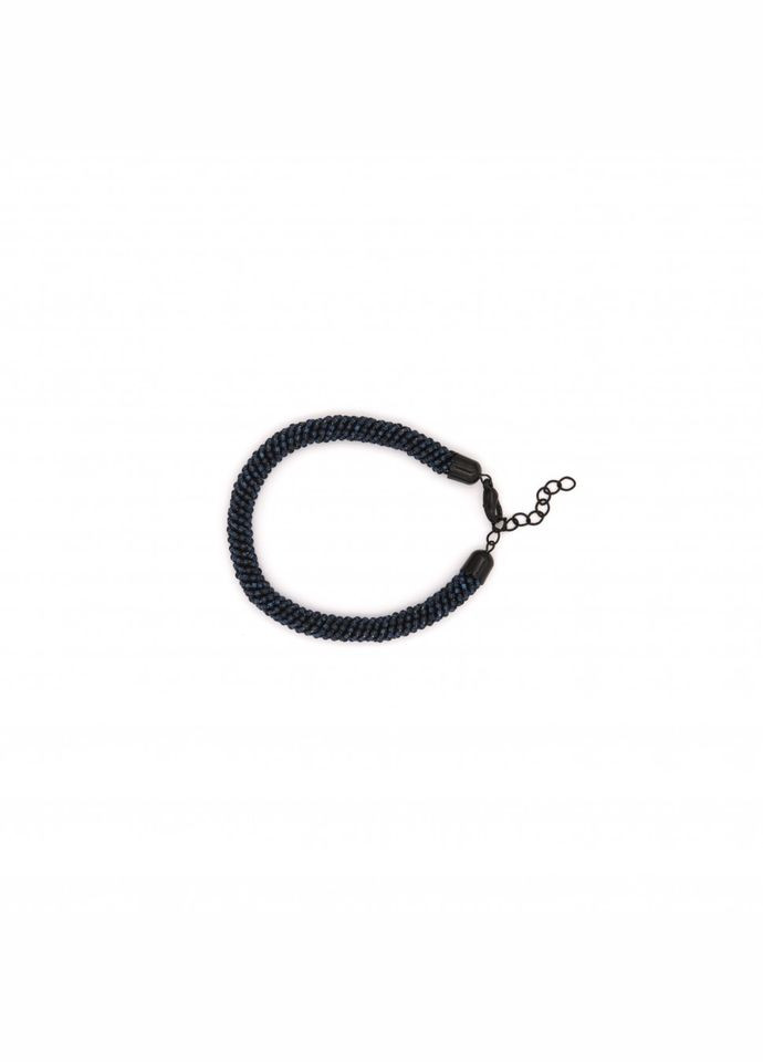 Жіночий браслет із сталі та бісеру темно-синього кольору Jablonec (297847602)