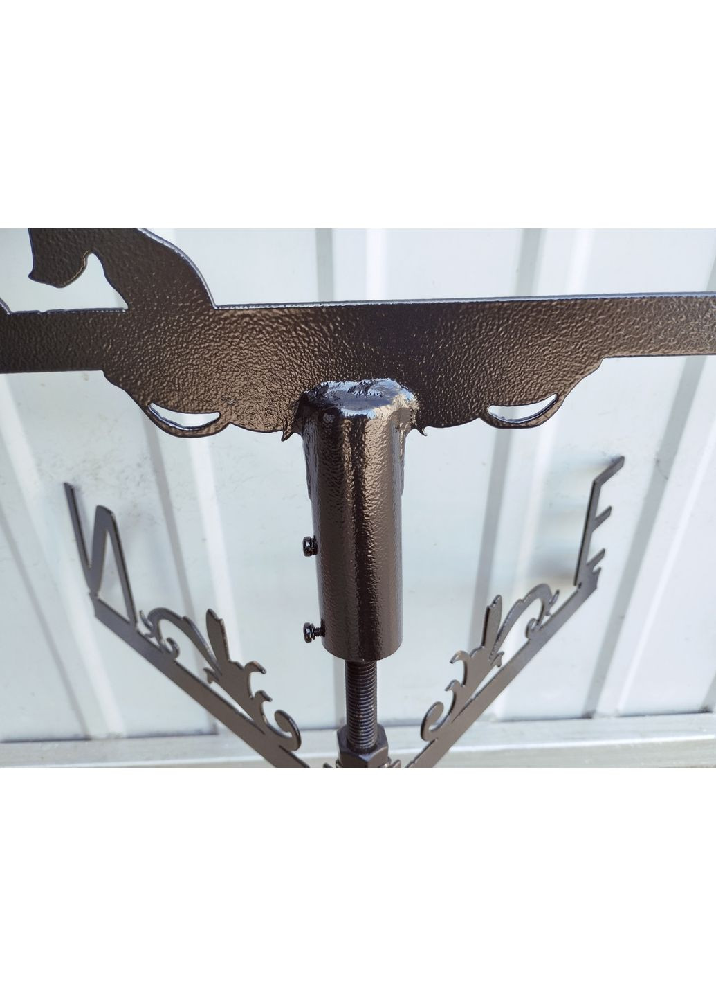 Флюгер на дом Единорог, флюгер на крышу из металла 3 мм. No Brand (368896584)