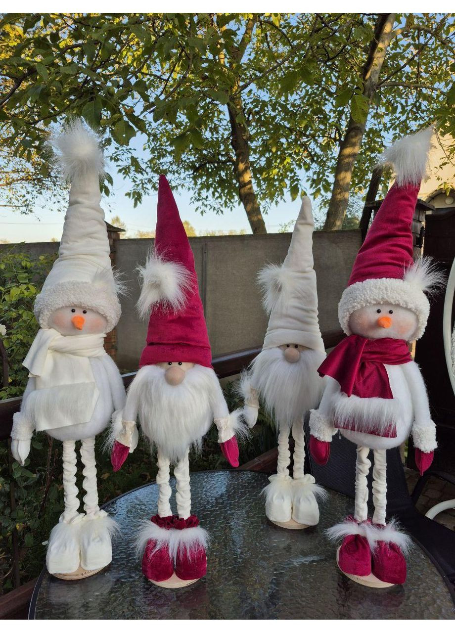 Гном під ялинку, новорічні гноми, фігура під ялинку, скандинавські гноми 80 см No Brand (366817527)