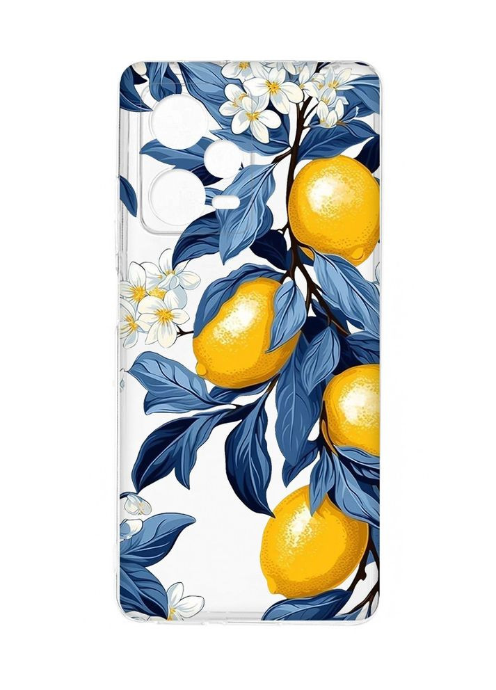 Чехол с защитой камер на Xiaomi Redmi Note 12 Pro 5G Лимонное дерево (принт 417) Creative (361113269)