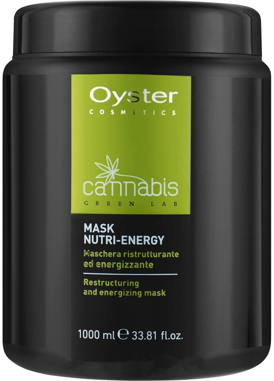 Маска для волосся реструктуризуюча, що відновлює з канабісом, 1000 мл. Oyster (299385880)