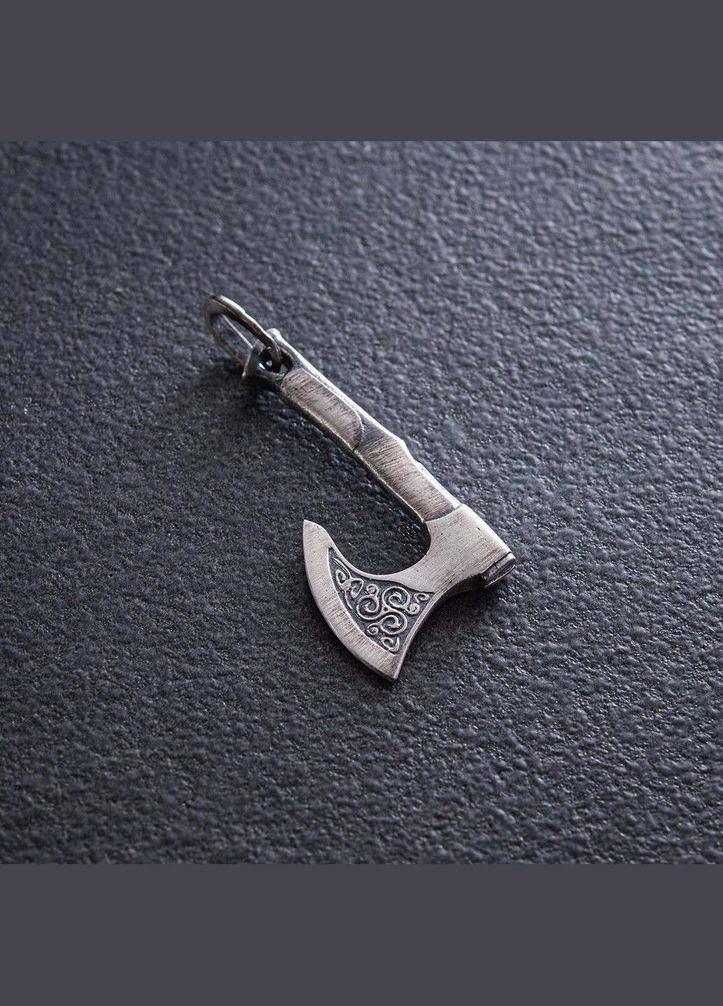Серебряный кулон Секира с трискелионом 133227 Oniks (264392965)