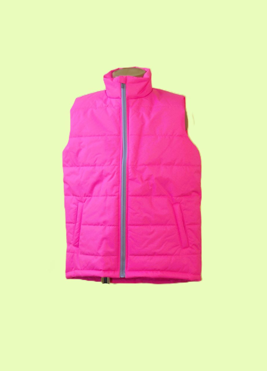 Жилетка детская весна/осень без капюшона 122 размер с карманами цвет Handmade (326835331)