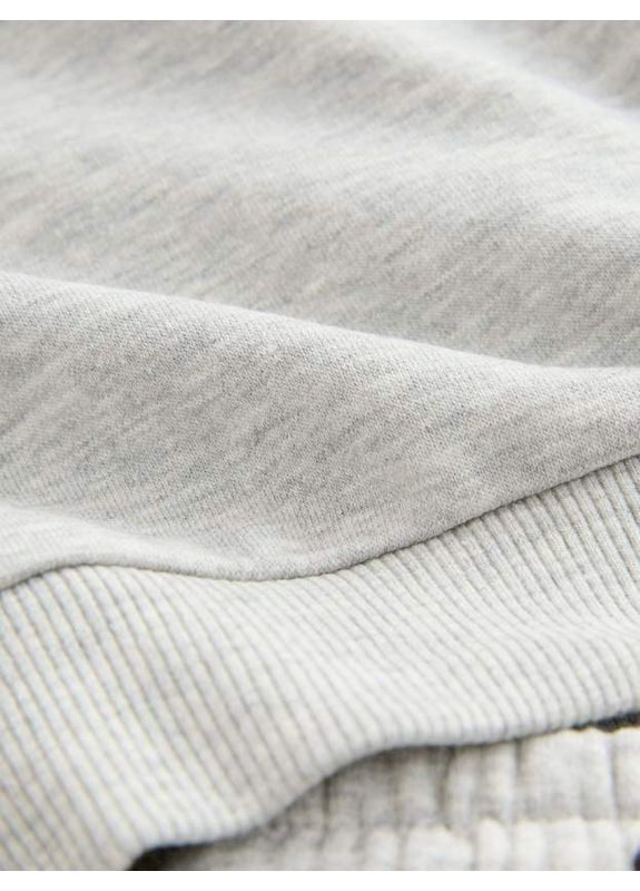 Серый демисезонный комплект из двунитки grey marl Next Trend 6946~01