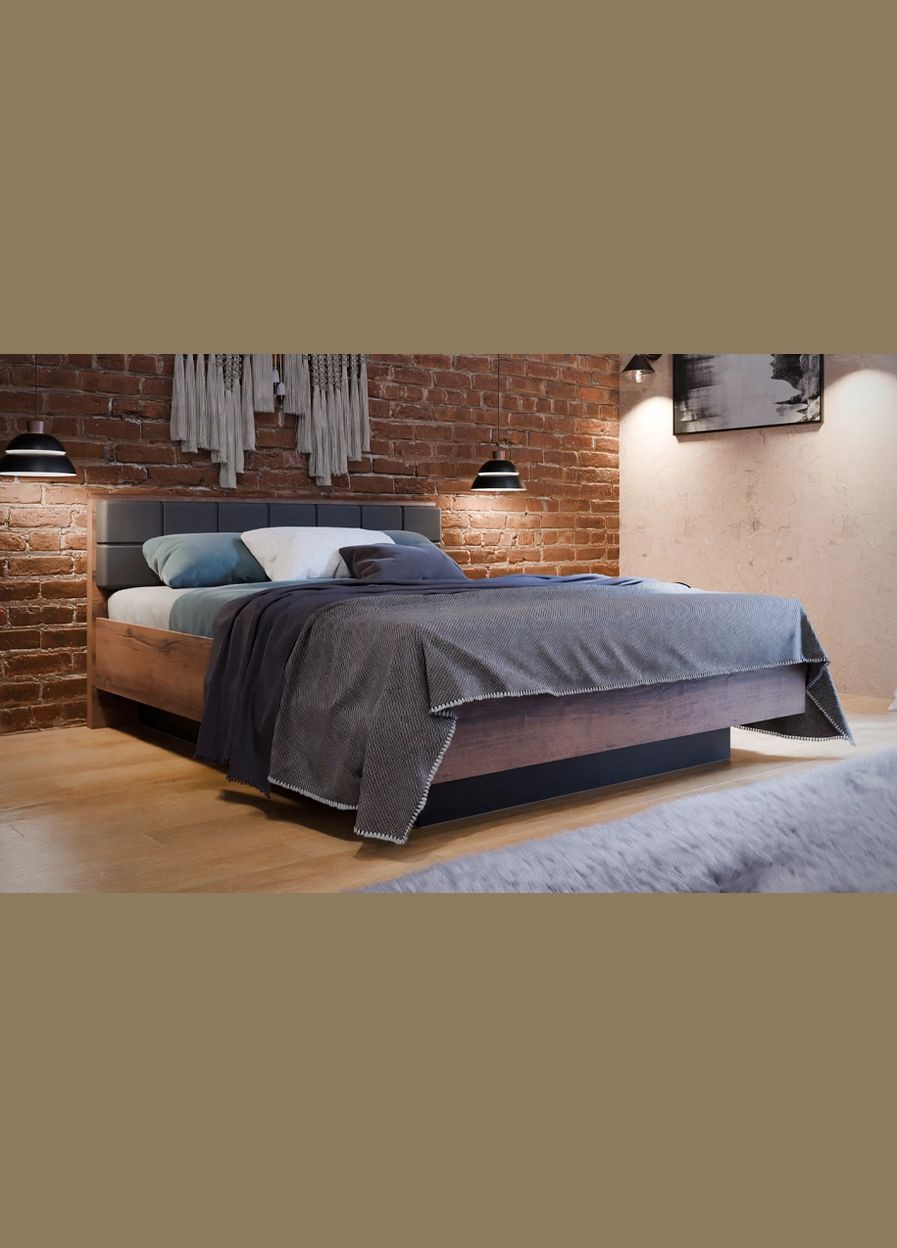 Ліжко 1,6 Bellevue BLQL5164 з підйомним механізмом Forte Meble (352267906)